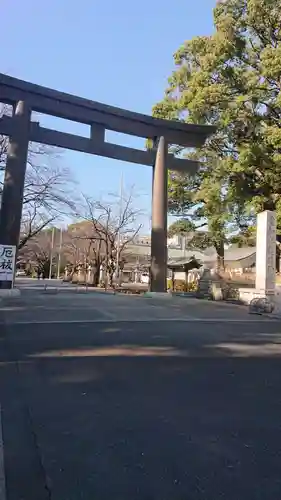 愛知縣護國神社の鳥居