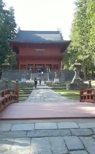 岩木山神社の山門・神門
