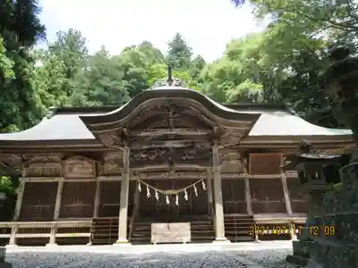 木幡山隠津島神社(二本松市)の本殿・本堂