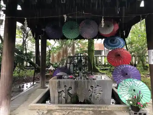 若宮神明社の手水舎