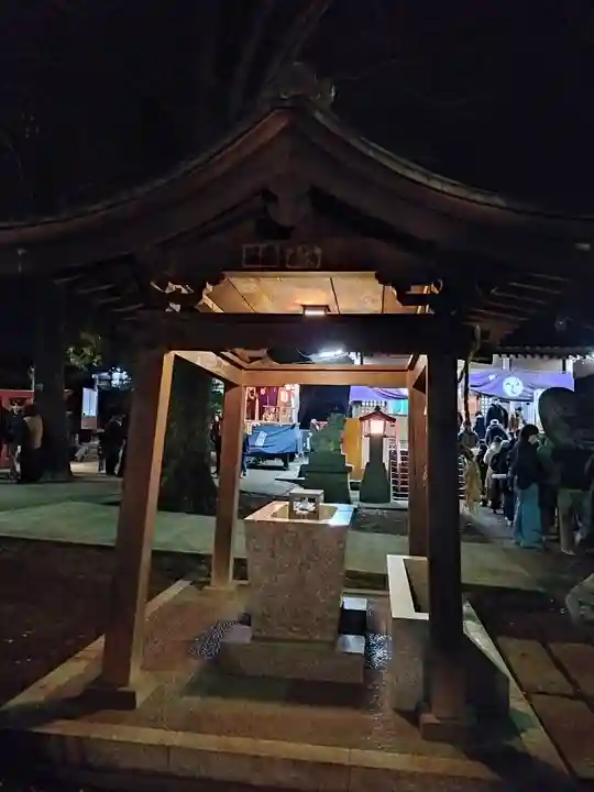 亀久保神明神社の手水舎