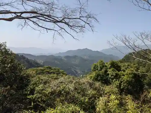 鳳来寺の景色