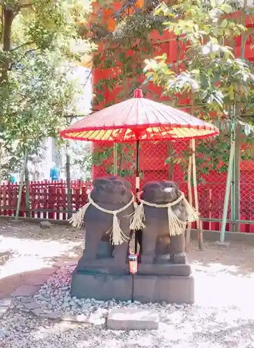 浅草神社の狛犬