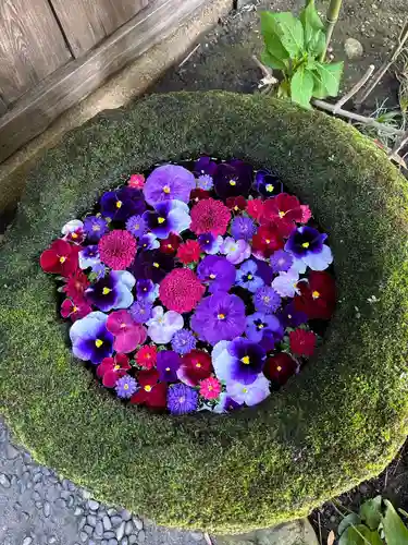 菅生神社の手水舎