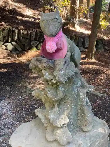 三峯神社の狛犬