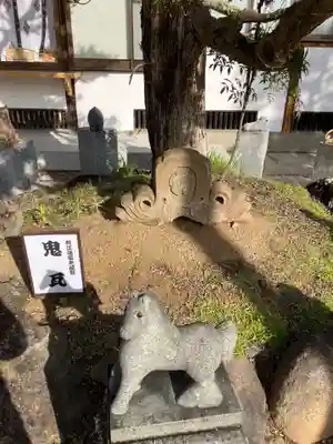 松江宗忠神社の像