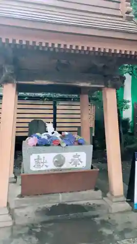 田無神社の手水舎