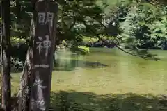 穂高神社奥宮の自然