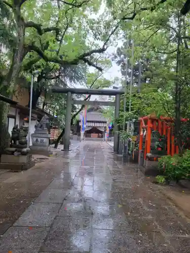 空鞘稲生神社の鳥居