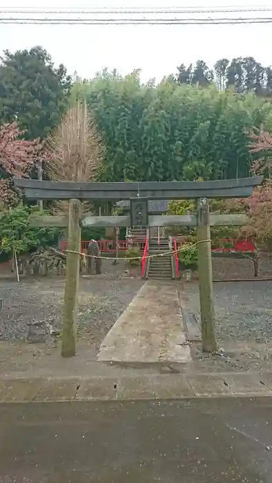 鹿石神社の鳥居