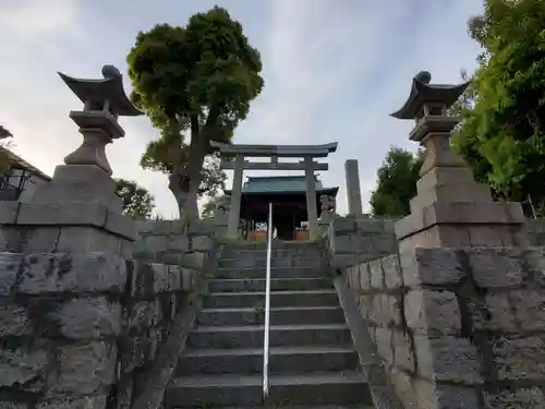 池田祇園神社の鳥居