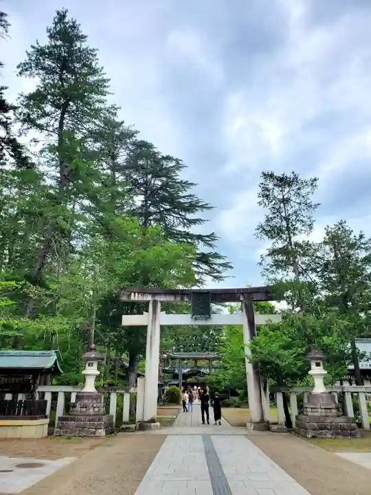 上杉神社の鳥居