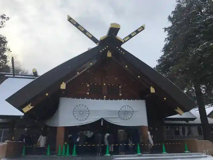 北海道神宮の本殿・本堂