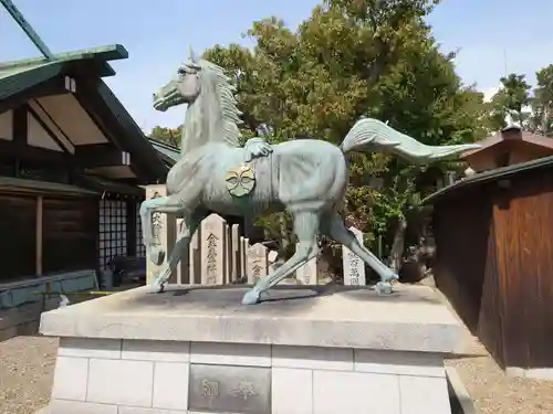 和田神社の狛犬