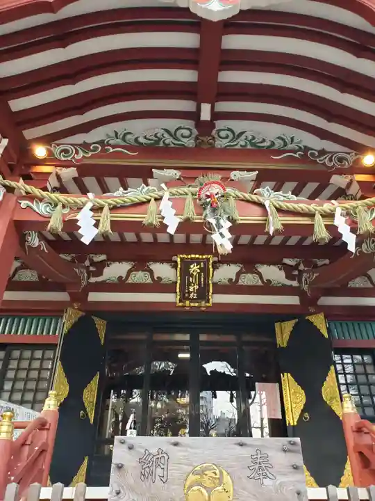 中野氷川神社の本殿・本堂