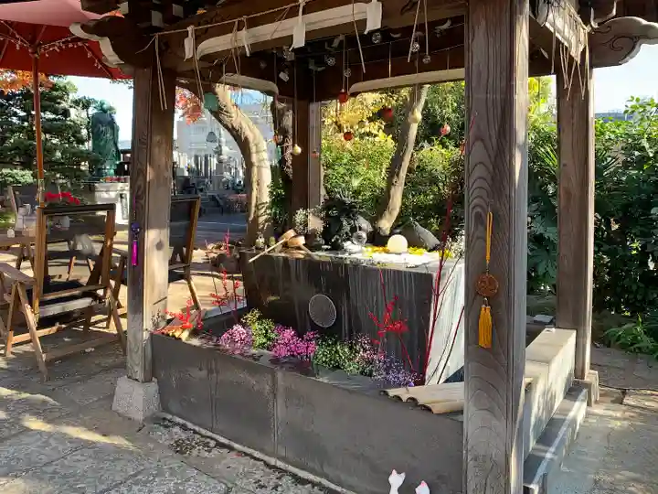 法輪寺の手水舎