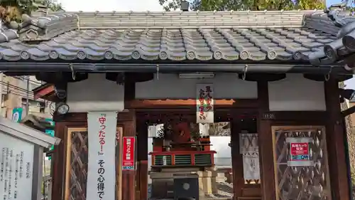 浅澤社（住吉大社境外末社）の山門・神門