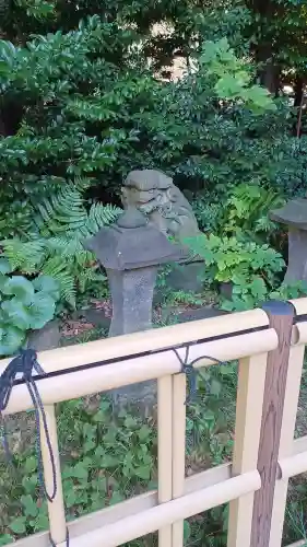 新田神社の狛犬