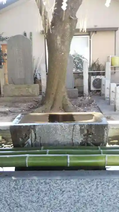 北星神社の手水舎