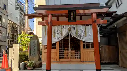 長壁神社の鳥居