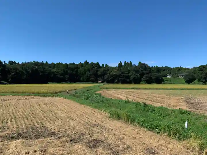 谷田部弁財天の周辺