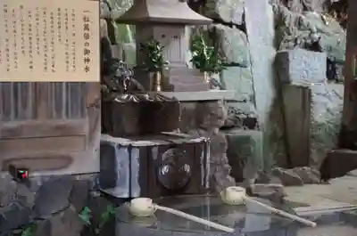品川神社の手水舎
