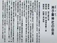 神子畢神社の歴史