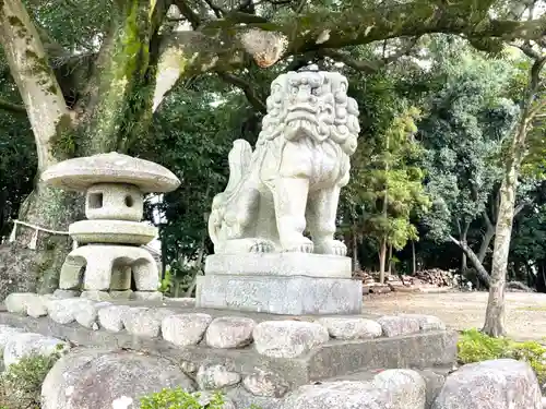 小杉神社の狛犬