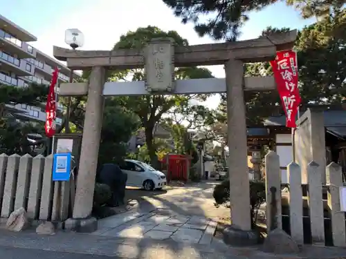 魚崎八幡宮神社の鳥居