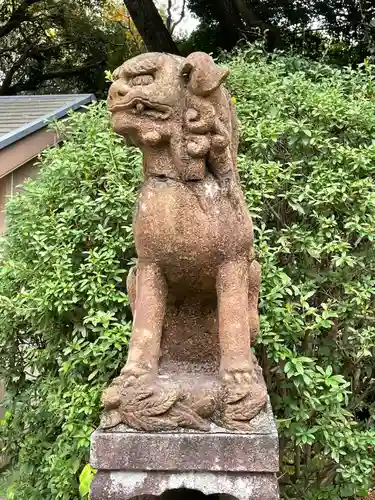 埴生神社の狛犬