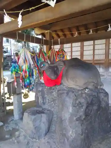 牛嶋神社の狛犬