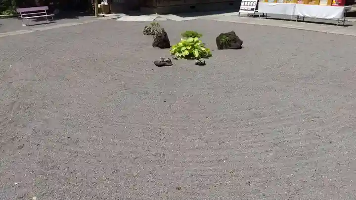 常陸第三宮 吉田神社の庭園