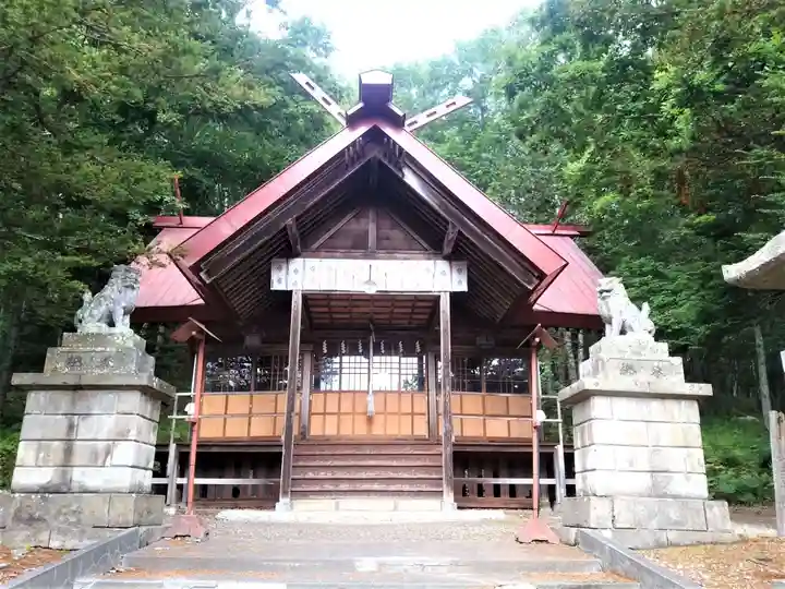 生田原神社の本殿・本堂