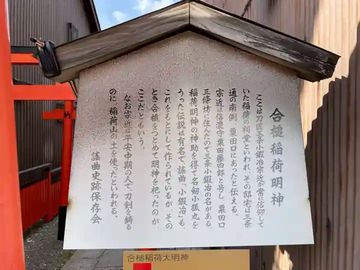 合槌稲荷大明神(京都府)