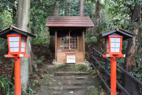 西坂ねこ稲荷神社の本殿