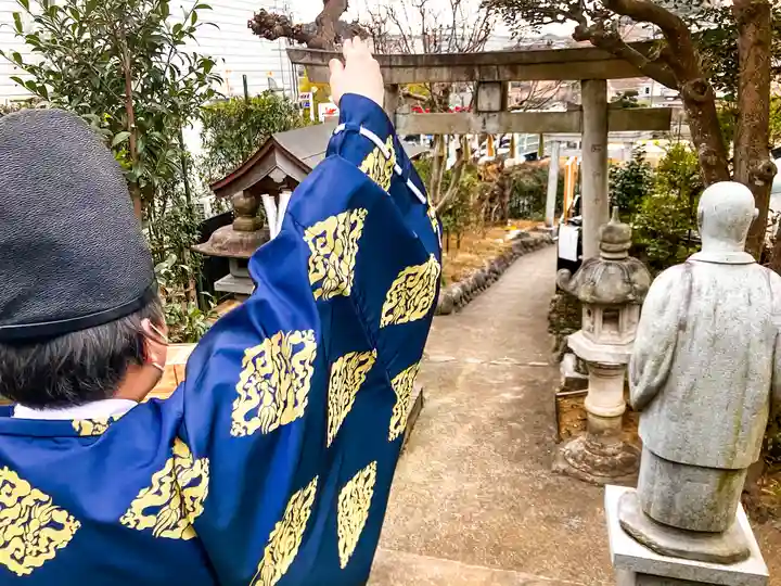 横浜御嶽神社のお祭り