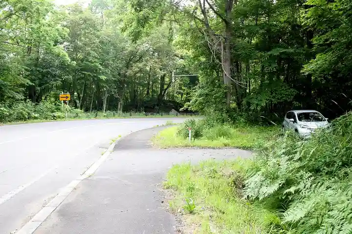 大沼駒ケ岳神社の周辺