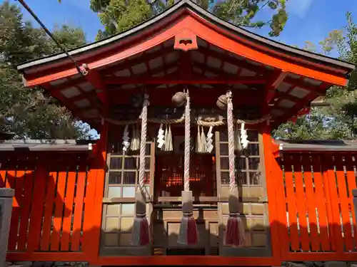 許波多神社（五ケ庄鎮座）の本殿・本堂