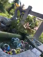 白根三吉神社の手水舎