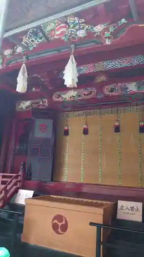 榛名神社の本殿