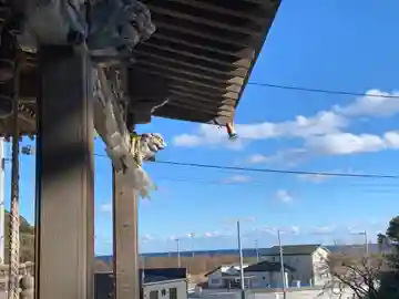 薄井神社の本殿・本堂