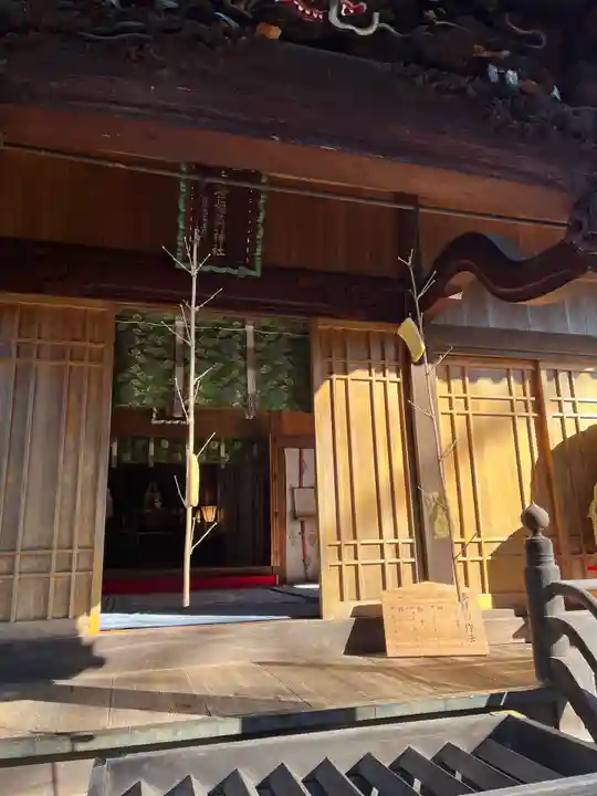 白笹稲荷神社の本殿・本堂