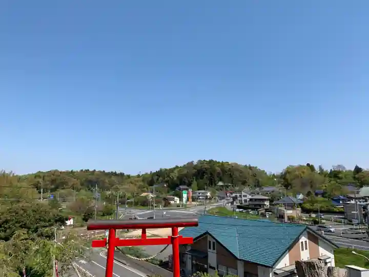 三峯神社の景色