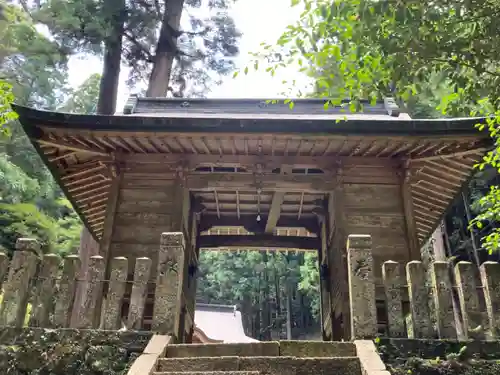 若王子神社の山門・神門