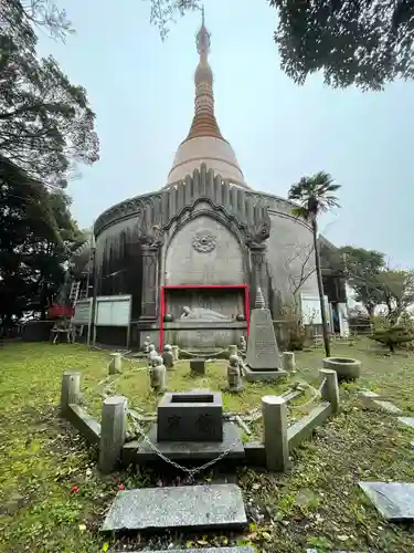 世界平和パゴダの建物その他