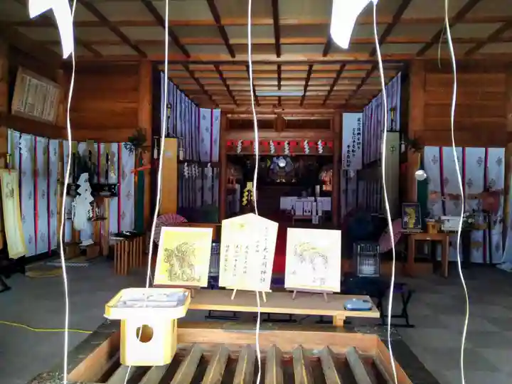 相馬妙見宮 大上川神社の本殿・本堂