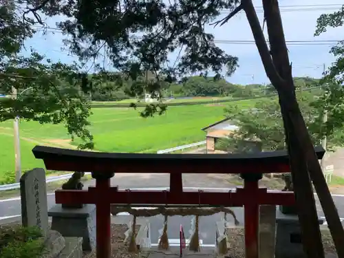 八幡神社の景色