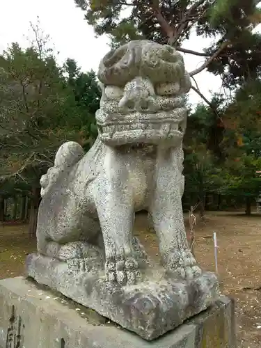 網走神社の狛犬