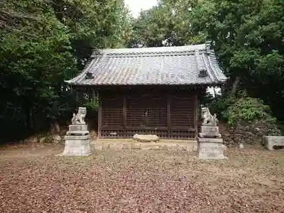 熊野神社跡の本殿