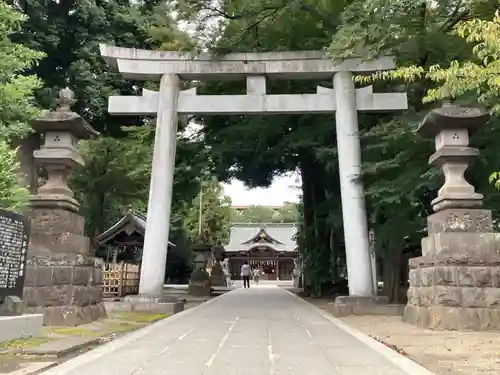 東村山八坂神社の鳥居